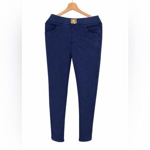 Navy Blue on fleece warm pants